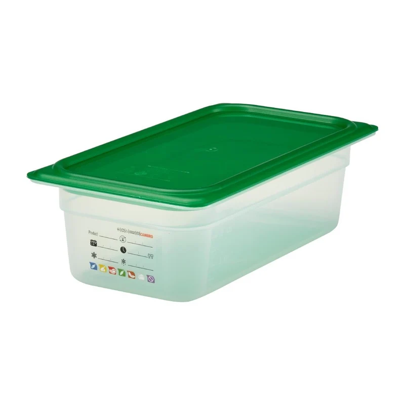 Bac en polypropylène Cambro Safetrak IML GN 1/3 100mm
