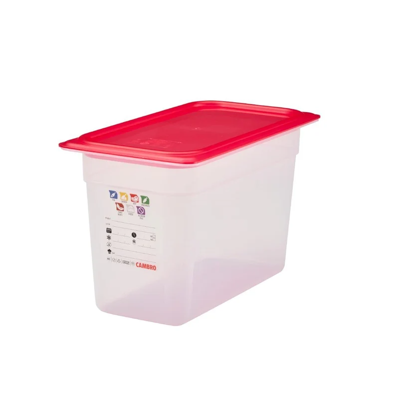 Bac en polypropylène Cambro Safetrak IML GN 1/3 200mm