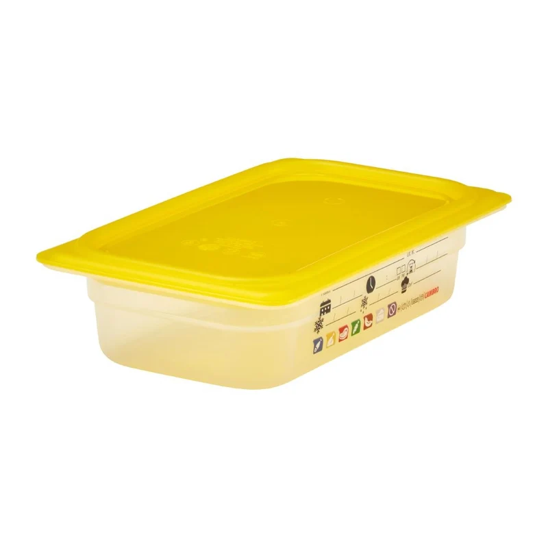 Bac en polypropylène Cambro Safetrak IML GN 1/4 65mm
