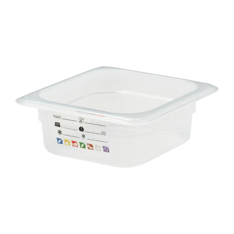 Bac en polypropylène Cambro Safetrak IML GN 1/6 65mm