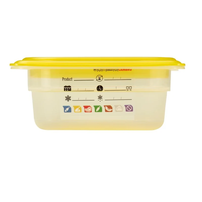 Bac en polypropylène Cambro Safetrak IML GN 1/6 65mm