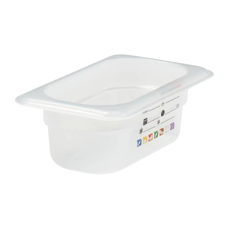 Bac en polypropylène Cambro Safetrak IML GN 1/9 65mm