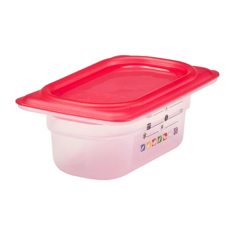 Bac en polypropylène Cambro Safetrak IML GN 1/9 65mm