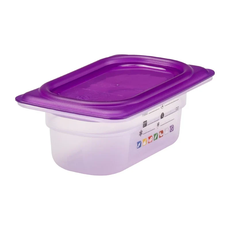 Bac en polypropylène Cambro Safetrak IML GN 1/9 65mm
