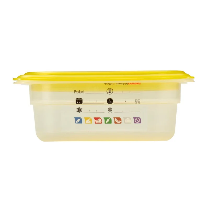 Bac en polypropylène Cambro Safetrak IML GN 1/9 65mm