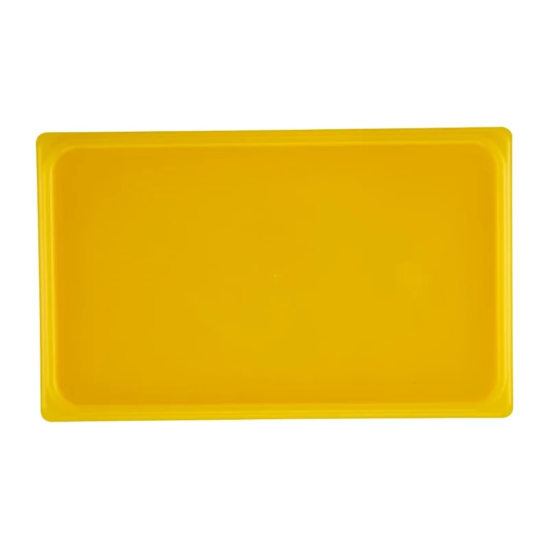 Couvercle hermétique en polypropylène GN 1/1 Cambro Safetrak IML jaune