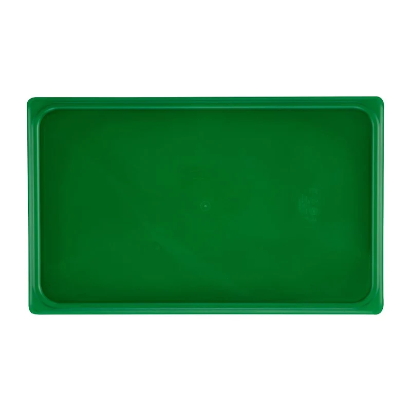 Couvercle hermétique en polypropylène GN 1/1 Cambro Safetrak IML vert