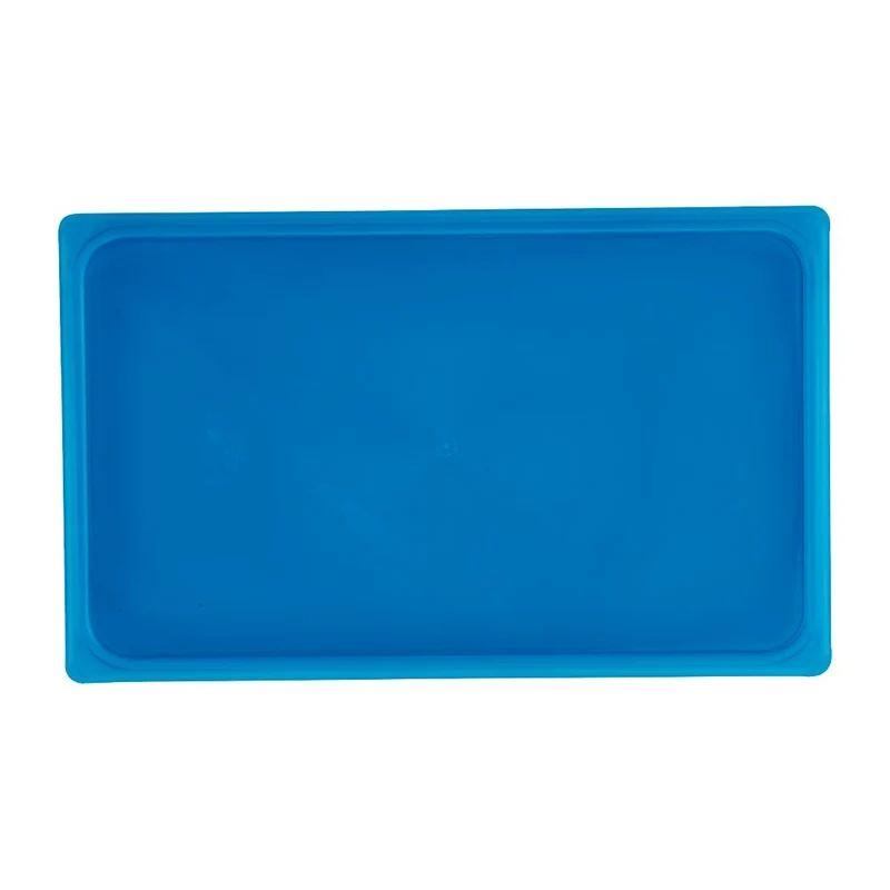 Couvercle hermétique en polypropylène GN 1/1 Cambro Safetrak IML bleu