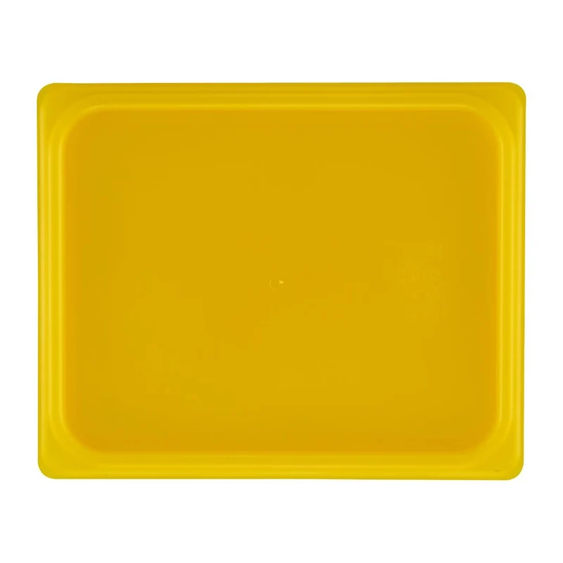 Couvercle hermétique en polypropylène GN 1/2 Cambro Safetrak IML jaune