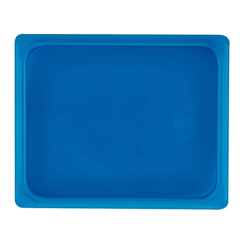 Couvercle hermétique en polypropylène GN 1/2 Cambro Safetrak IML bleu