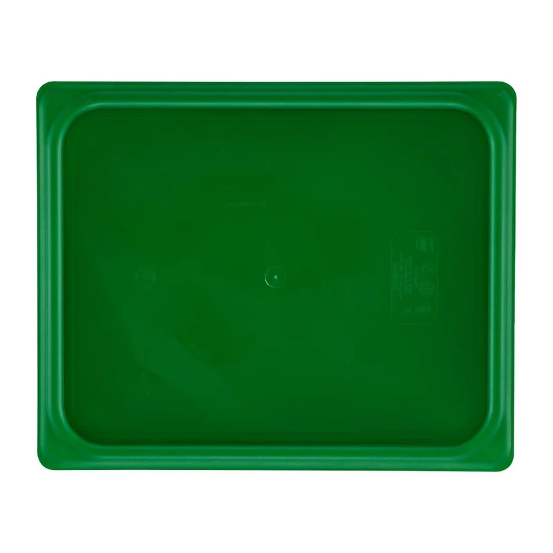 Couvercle hermétique en polypropylène GN 1/2 Cambro Safetrak IML vert