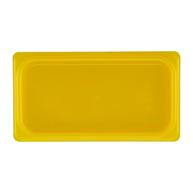 Couvercle hermétique en polypropylène GN 1/3 Cambro Safetrak IML jaune