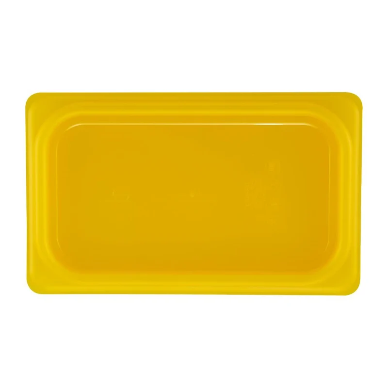 Couvercle hermétique en polypropylène GN 1/4 Cambro Safetrak IML jaune