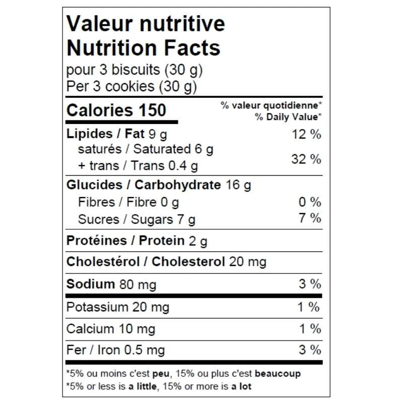 Sablés au caramel