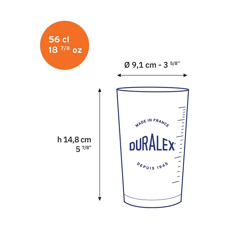 Verre doseur mesureur Precisio 56 cl - DURALEX