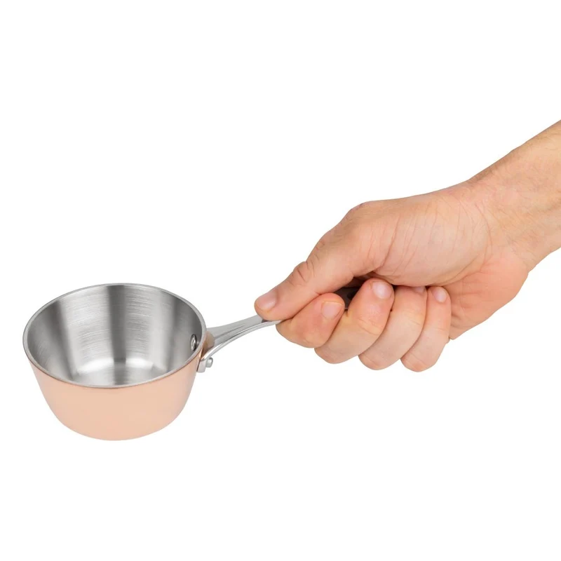 Mini saucière en cuivre Vogue 85mm