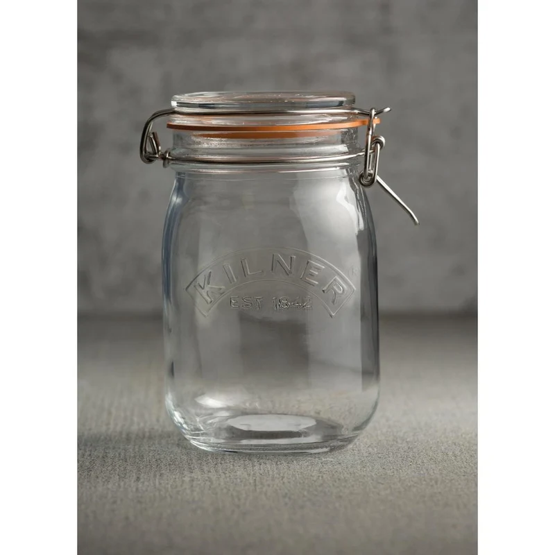 Bocal à conserve avec clip Kilner 1L