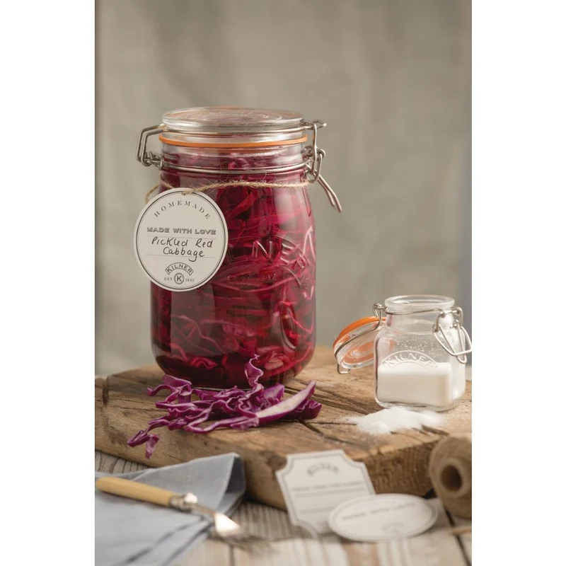 Bocal à conserve avec clip Kilner 1L
