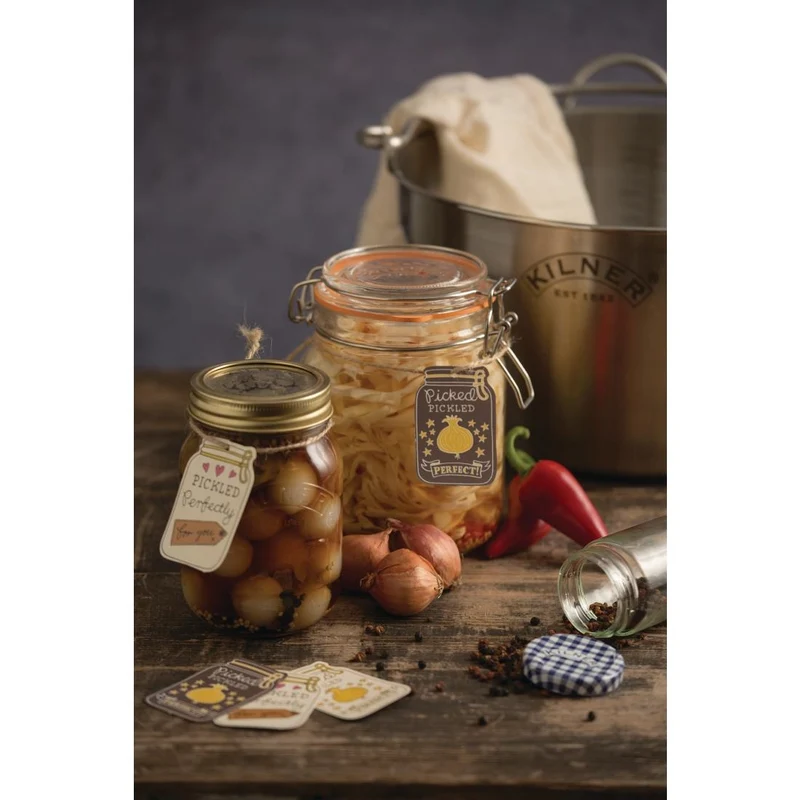 Bocal à conserve avec clip Kilner 1L