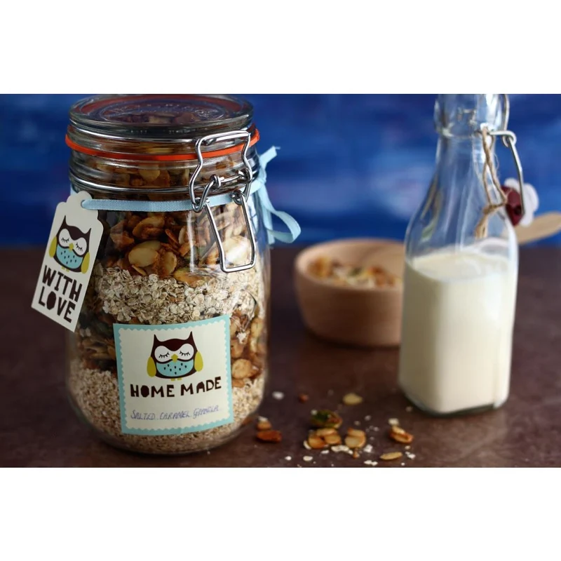 Bocal à conserve avec clip Kilner 1L