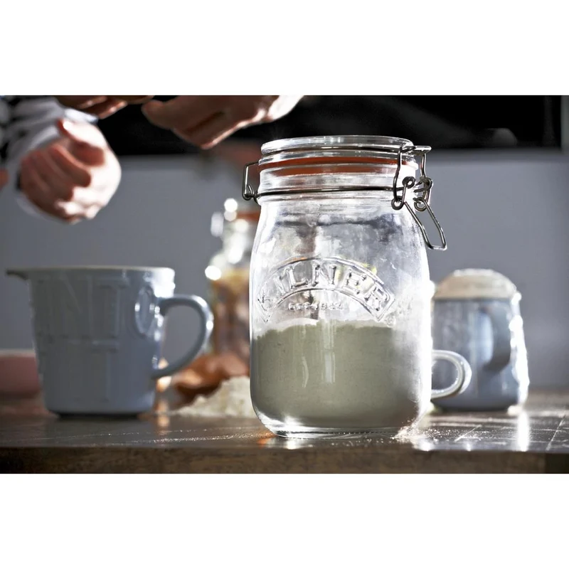 Bocal à conserve avec clip Kilner 1L