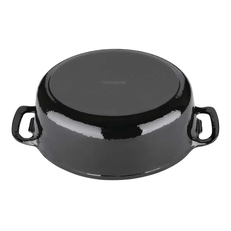 Grande cocotte ovale noire Vogue 6L