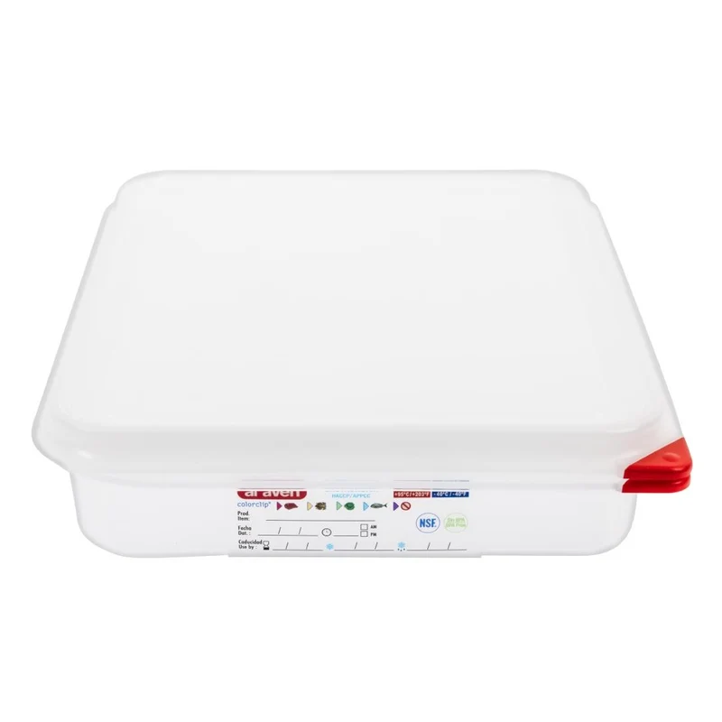 Boîte alimentaire GN 1/2 Araven 4L (lot de 4)