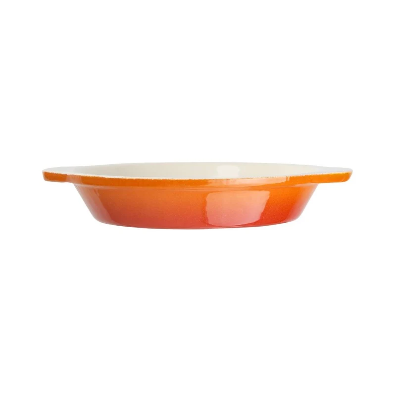 Plat à gratin rond Vogue orange 400ml