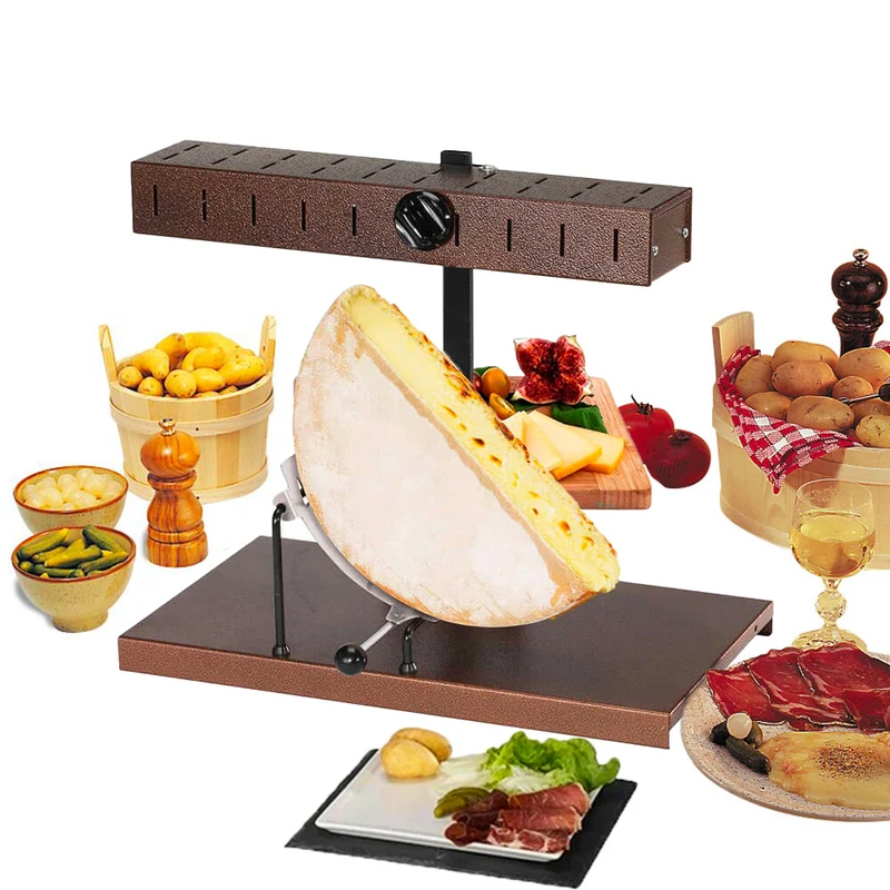 Appareil à Raclette Alpage et couteau à raclette et patatière inclus - Bron Coucke