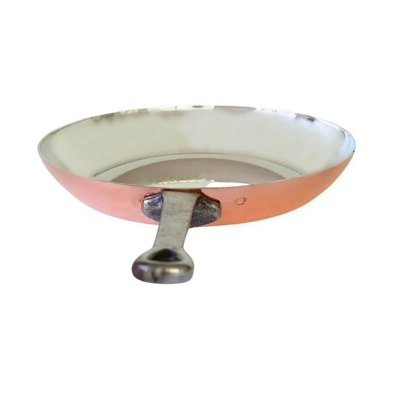 Poêle Cuivre Etamée 26 cm - ATELIER DU CUIVRE