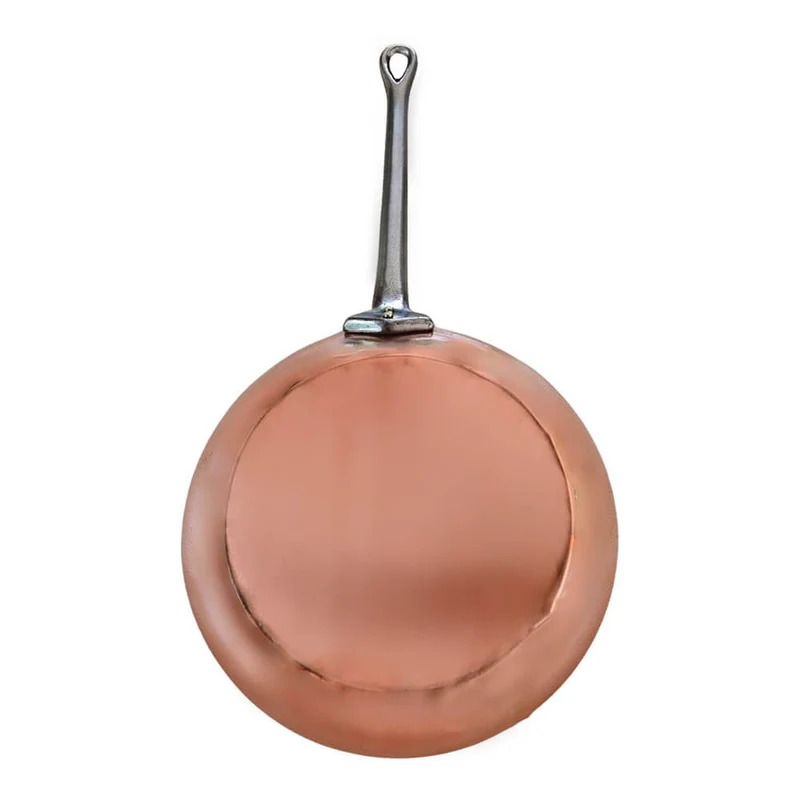Poêle Cuivre Etamée 26 cm - ATELIER DU CUIVRE