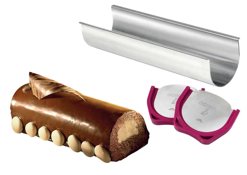 Moule à Bûche inox 30cm - GOBEL