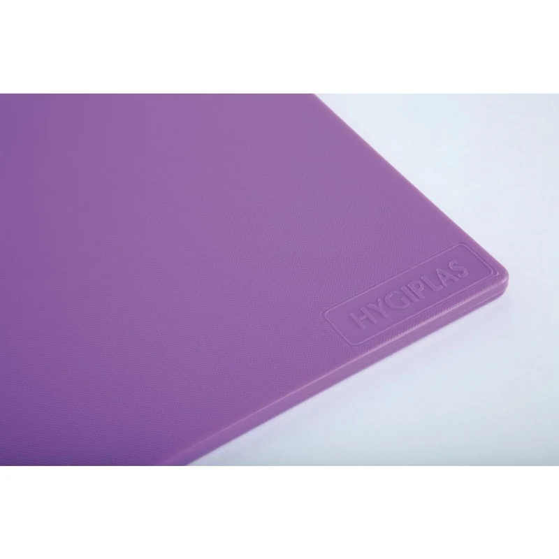 Planche à découper standard basse densité Hygiplas violette
