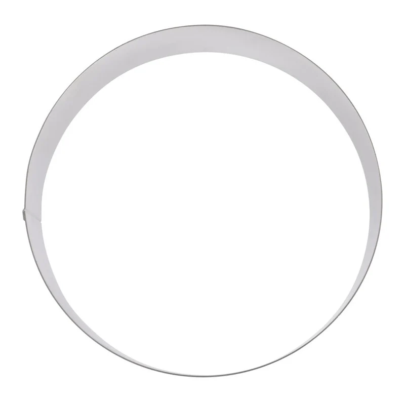 Cercle à mousse inox De Buyer 240 x 60mm