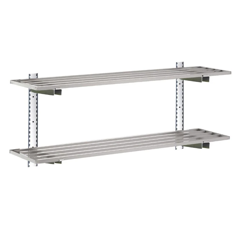 Crémaillère inox pour équerres DS453 Gastro M 1000mm