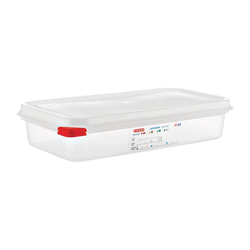 Boîte alimentaire GN1/3 Araven 2,5L (lot de 4)