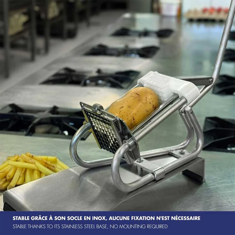 Coupe-Frites Professionnel inox sans couteau sans poussoir - Louis Tellier