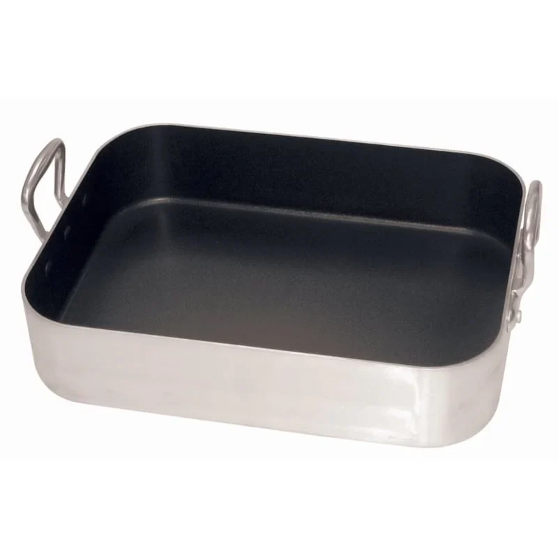 Plat à rôtir antiadhésif Vogue, aluminium, 45x35x8 cm