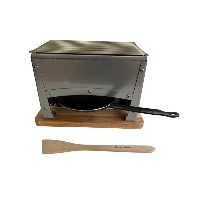 Braséro BBQ de table inox avec Kit Reblochonade - Louis Tellier