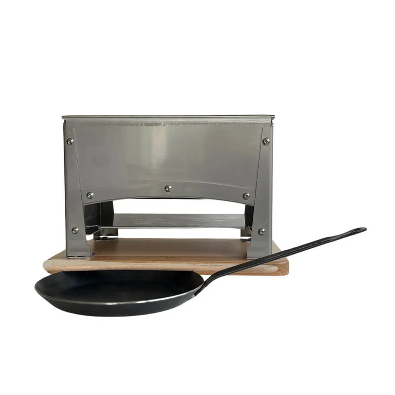 Braséro BBQ de table inox avec Kit Reblochonade - Louis Tellier
