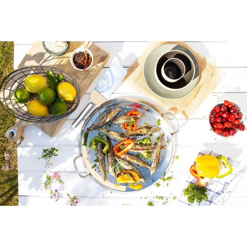 Plancha inox - CRISTEL