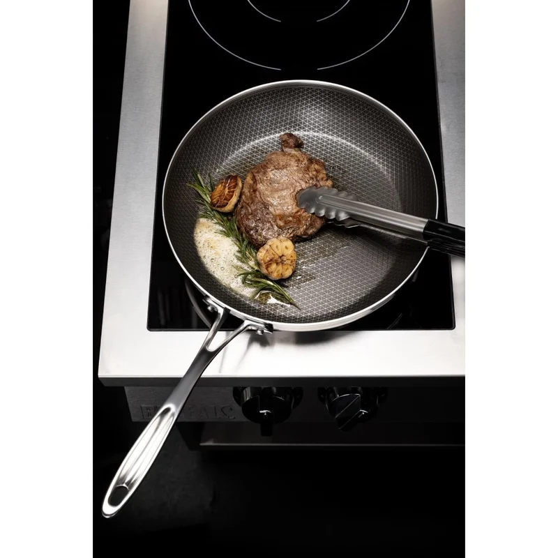 Sauteuse en inox avec revêtement Tri-Shield Vogue 20cm