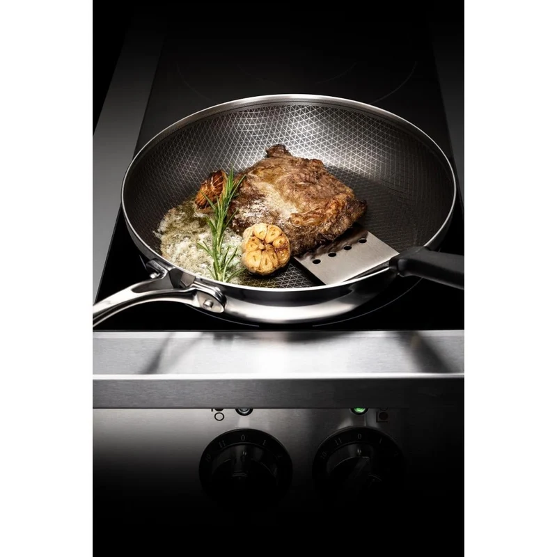 Sauteuse en inox avec revêtement Tri-Shield Vogue 28cm