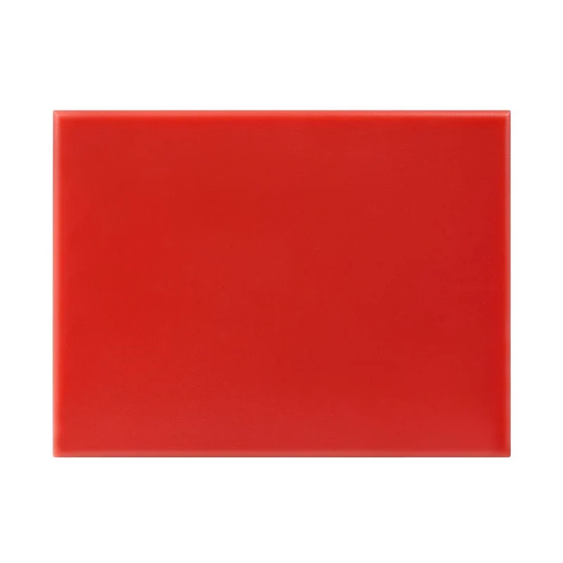 Petite planche à découper haute densité Hygiplas rouge