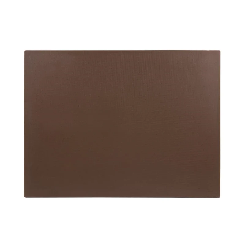 Grande planche à découper basse densité Hygiplas marron