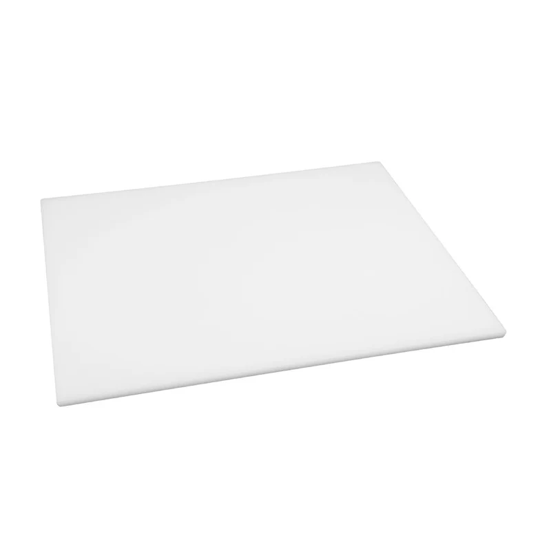 Grande planche à découper basse densité Hygiplas blanche