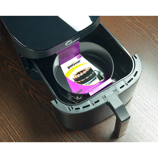 Moule à charnière fond amovible pour friteuse à air 18 cm Patisse