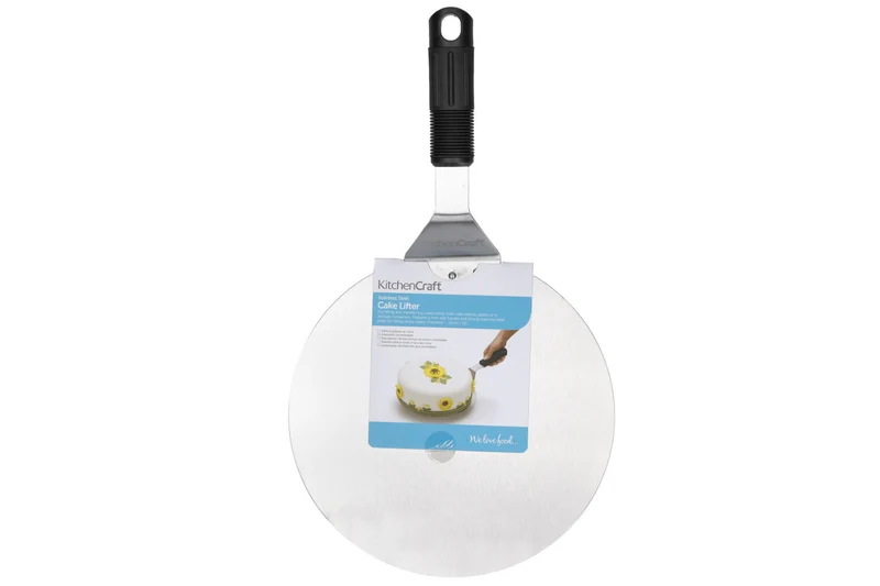 Pelle à gâteau Kitchencraft Sweetly Does It en acier inoxydable diamètre 25cm