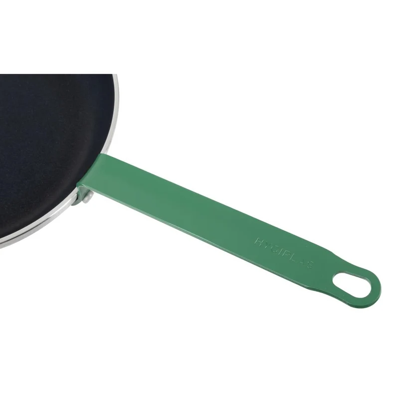 Poêle en aluminium antiadhésive Hygiplas Teflon Platinum Plus 280mm verte