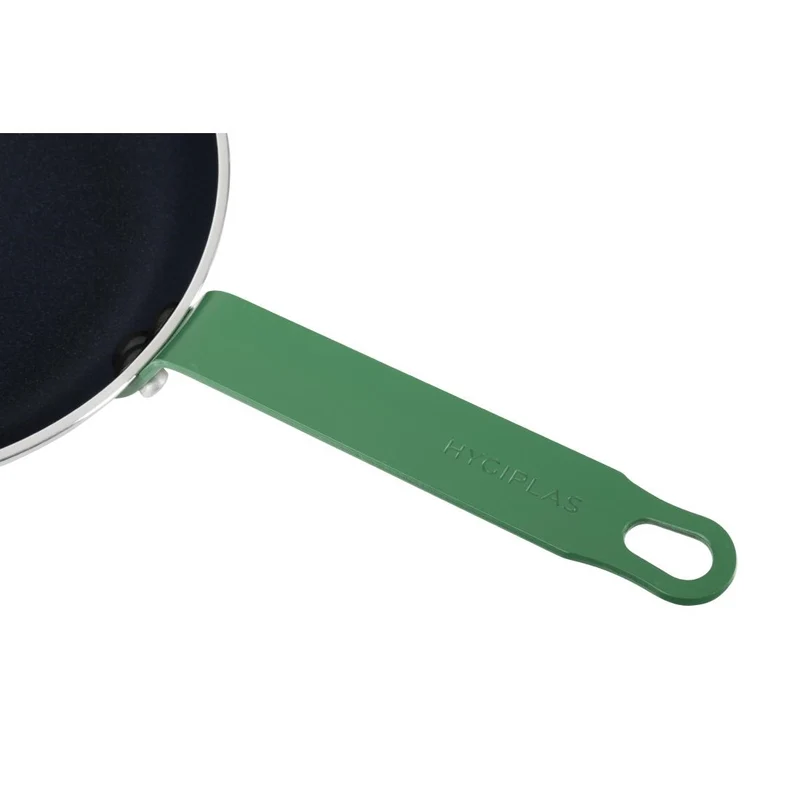Poêle en aluminium antiadhésive Hygiplas Teflon Platinum Plus 240mm verte